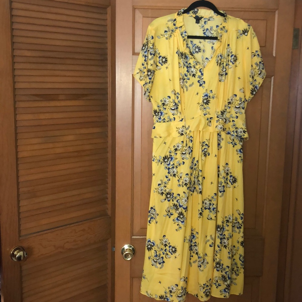 Floral print dress